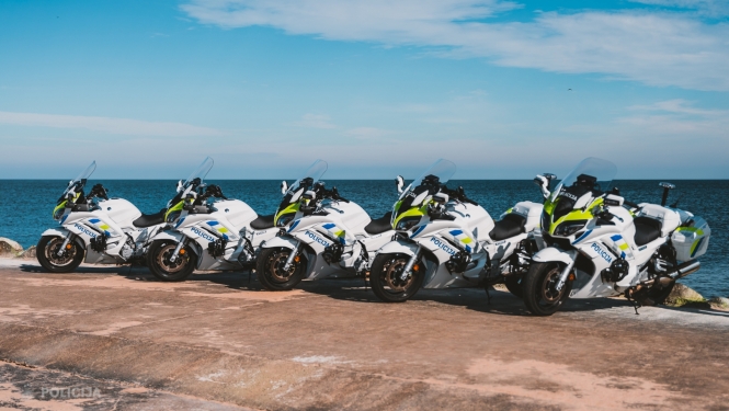 Valsts policijas motocikli