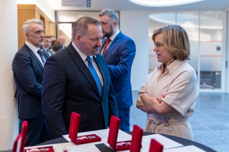 Valsts policijas priekšnieks un Eiropola direktore