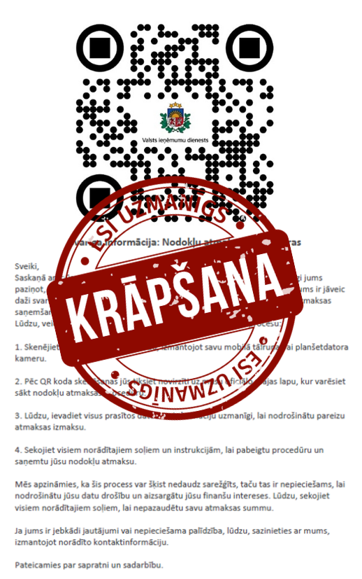 Krāpnieku ziņa