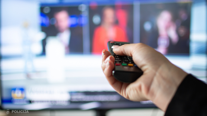TV pults un TV