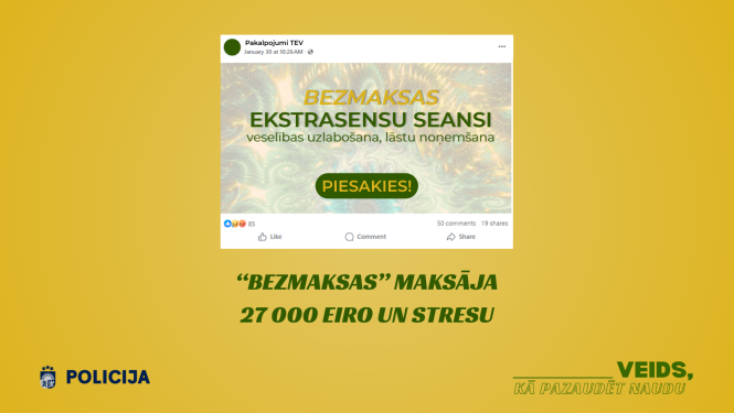 Infografika par krāpšanu