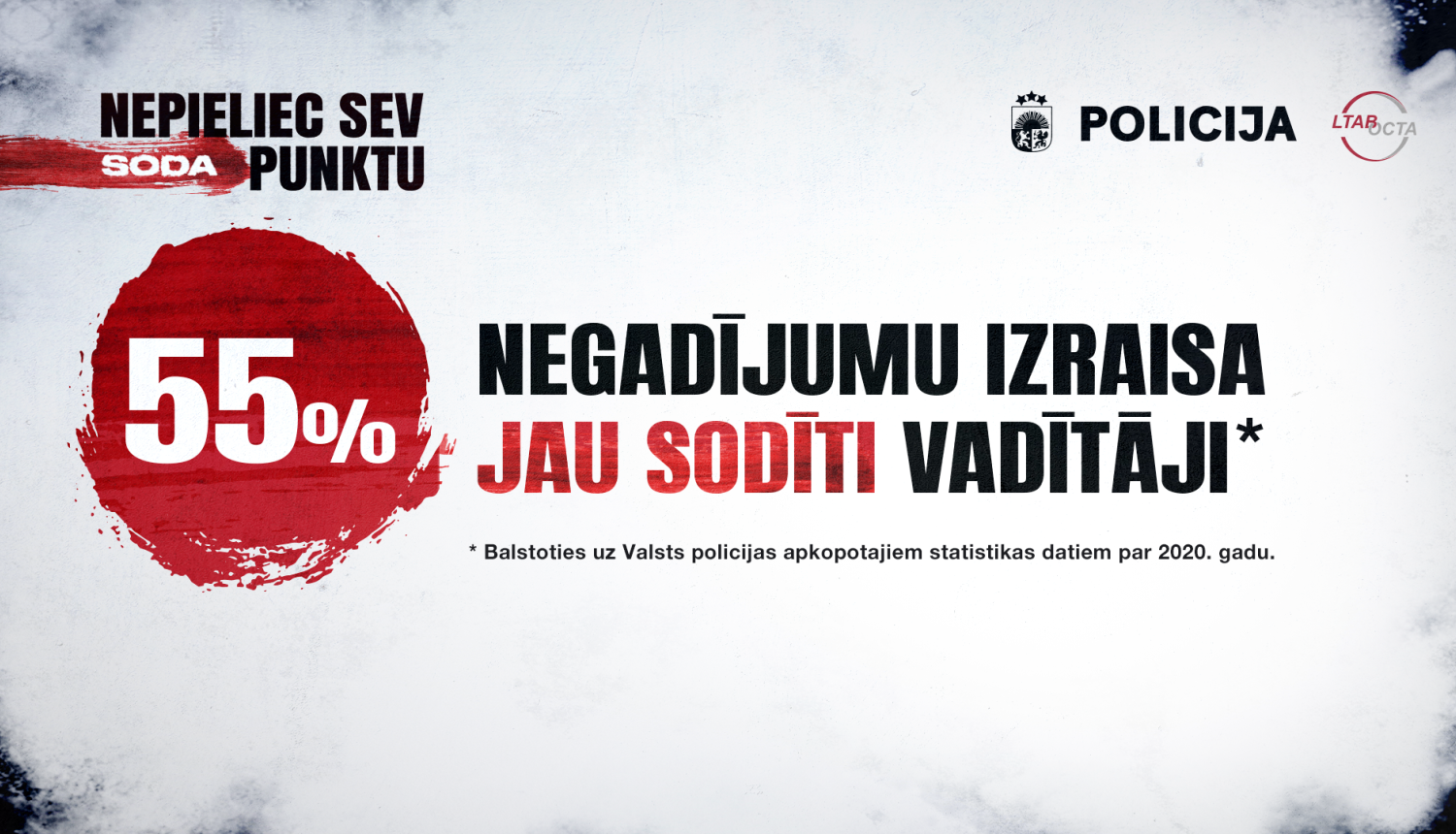 Nepieliec sev soda punktu!