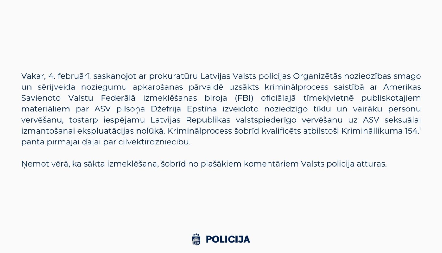 policija