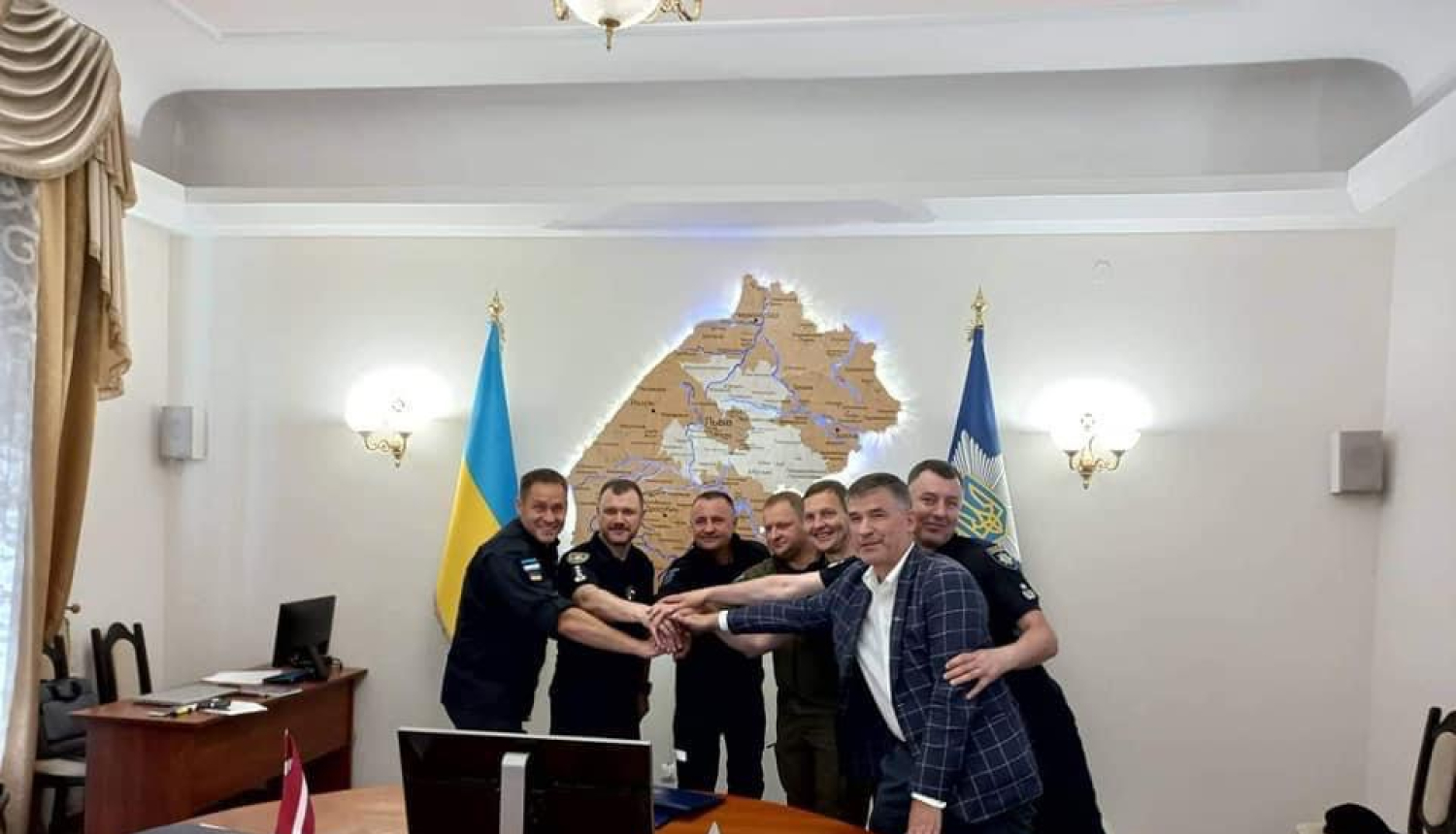 Baltijas valstu un Ukrainas policijas priekšnieki