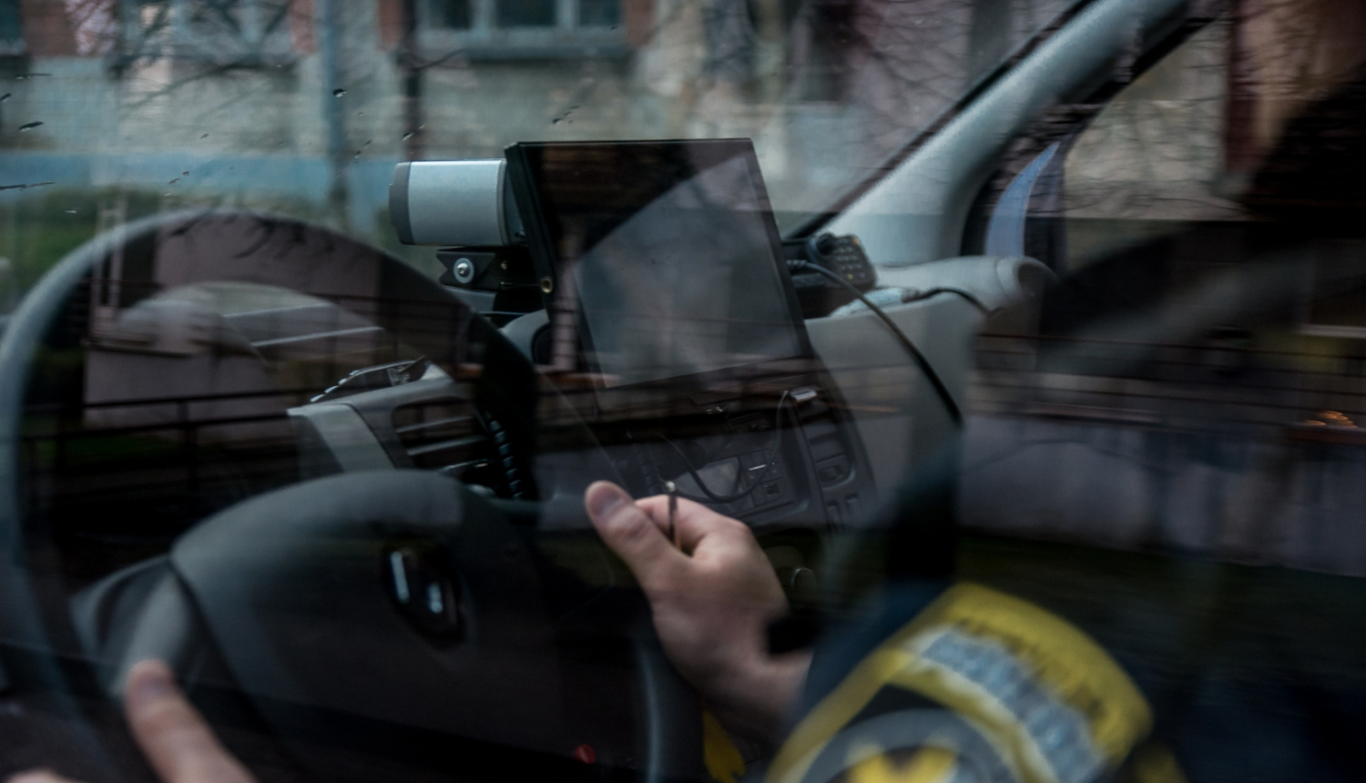 policists, mašīna