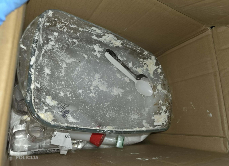 izņemtas narkotikas