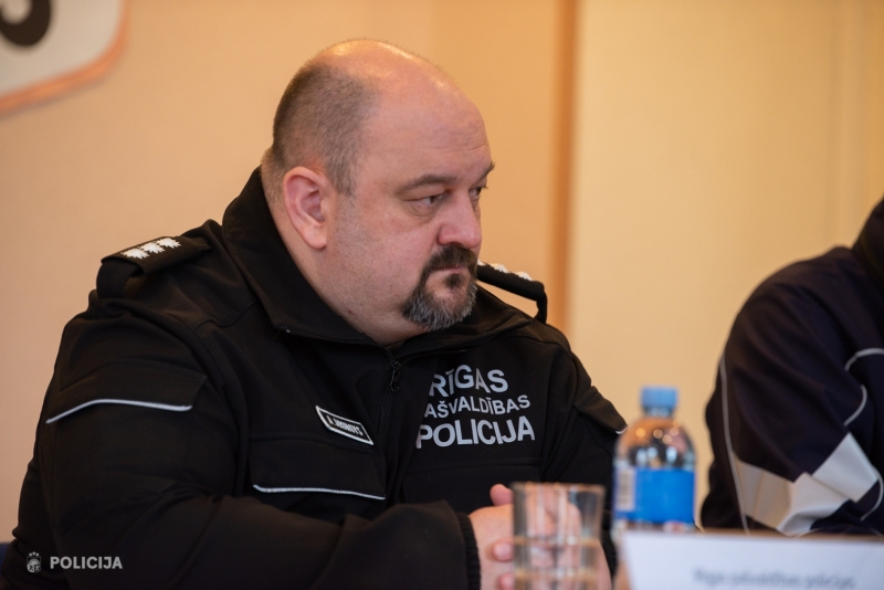 Rīgas pašvaldības policijas priekšnieka vietnieks Andrejs Aronovs