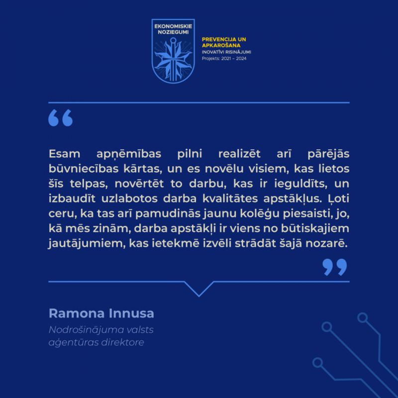 Noslēdzies projekts Nr. EEZ/VP/2020/1 “Atbalsts Valsts policijai ekonomisko noziegumu izmeklēšanas paātrināšanai un kvalitātes uzlabošanai Latvijā”
