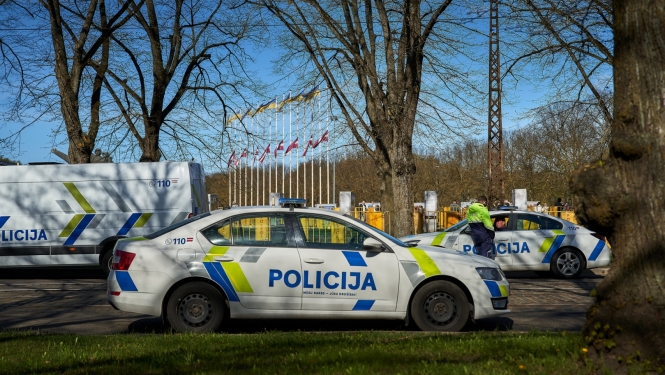 Policijas trafarētās automašīnas