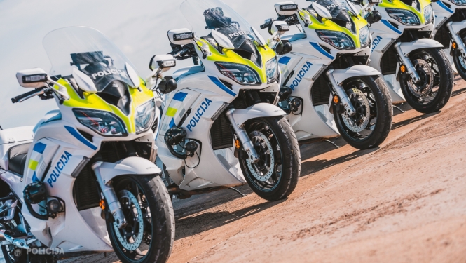 Valsts policijas motocikli