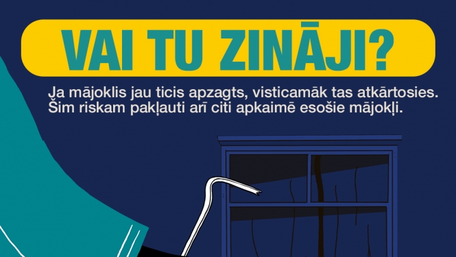 Eiropas fokusa diena zādzībām no mājokļiem