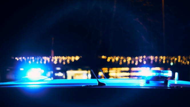 Policijas automašīnas bākugunis