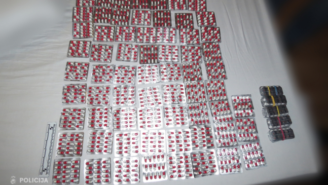 Izņemtā manta - tramadols