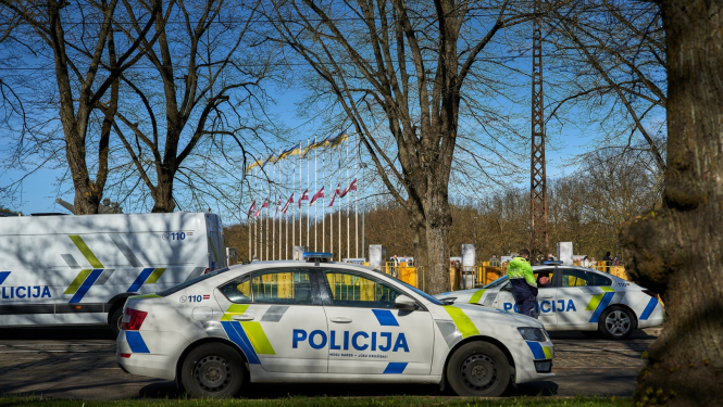 Policijas trafarētās automašīnas