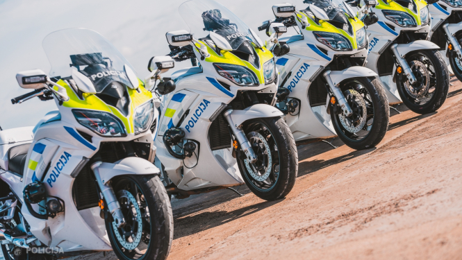 Valsts policijas motocikli