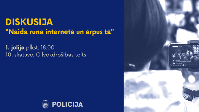 Naida runa internetā un ārpus tā