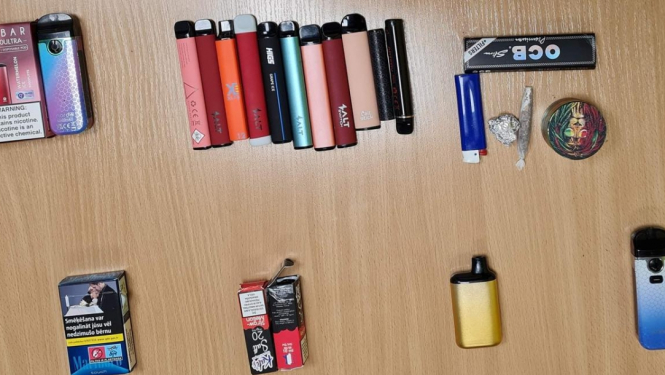 Izņemtās mantas no izglītības iestādes