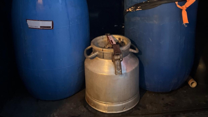 kratīšanas laikā izņemts nelegāls alkohols