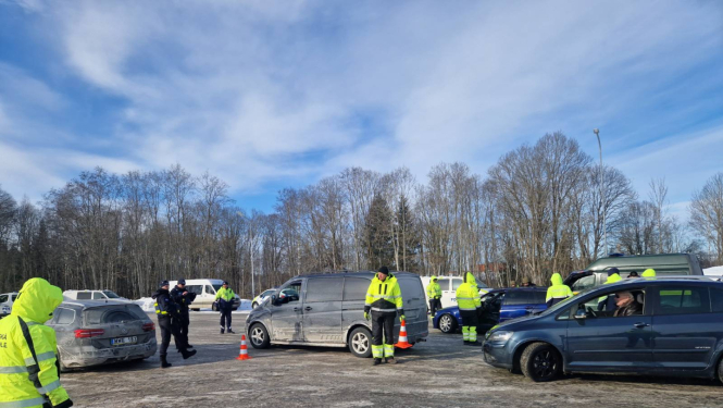 Valsts policijas darbs pārrobežas patrulēšanā Valkas novadā