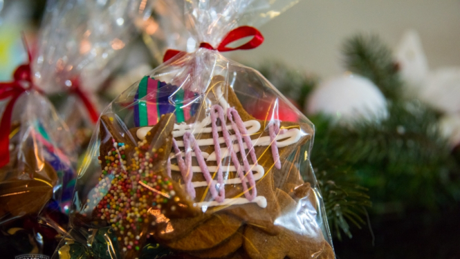 Runcis Rūdis iejūtas rūķa lomā un iepriecina „Ezerkrastu” iemītniekus