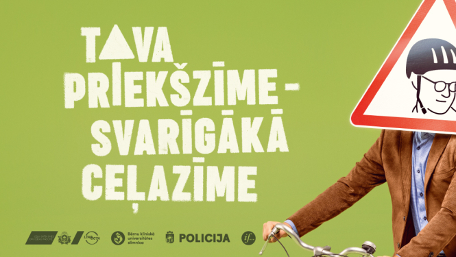 CSDD kampaņas vizuālais materiāls