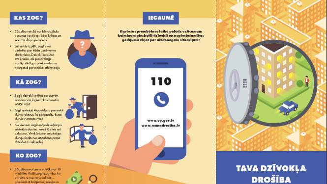 Vizuālis par mājokļa drošību