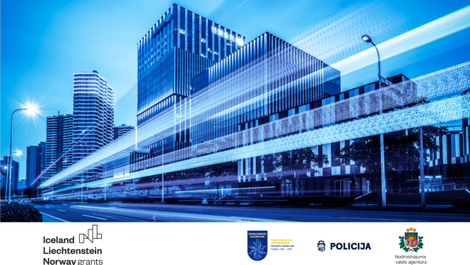 projekta vizuālis ar EEZ un partneru logo