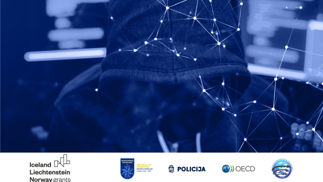 projekta vizuālis ar logo