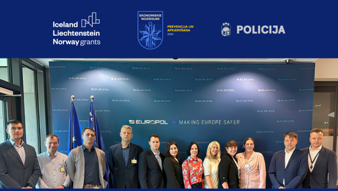 Valsts policijas darbinieki pieredzes apmaiņas vizītē Eiropolā un Eirojust pilnveido sadarbību un zināšanas par finanšu un ekonomisko noziegumu apkarošanu