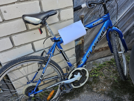 velosipēds “Classic” zilā krāsā