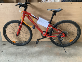 sarkans velosipēds ORBEA MX24 DIRT