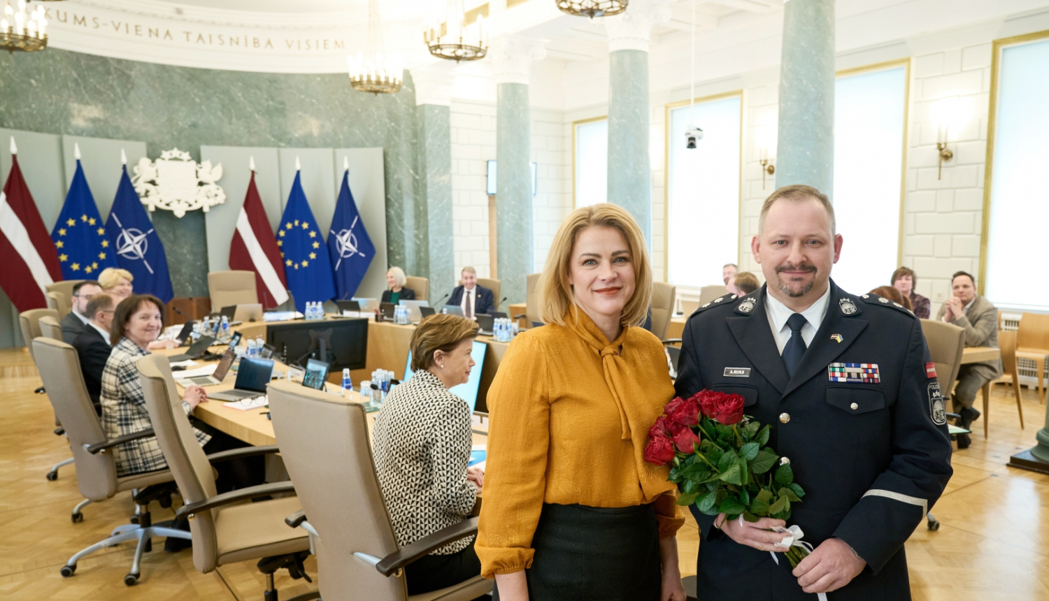 Valsts policijas priekšniekam Armandam Rukam piešķir ģenerāļa pakāpi