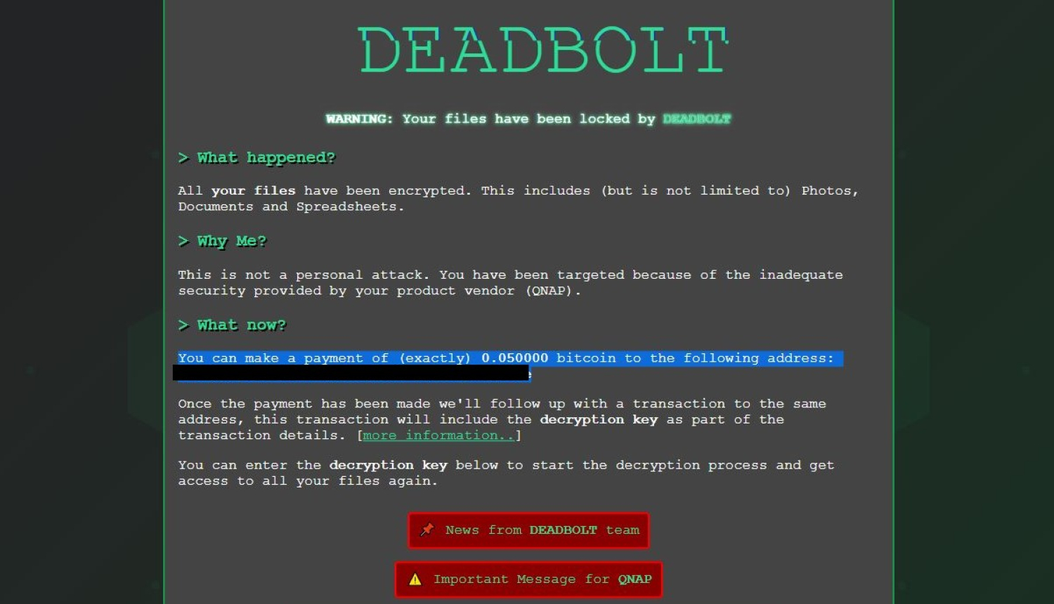 Deadbolt ekrānšāviņa attēls