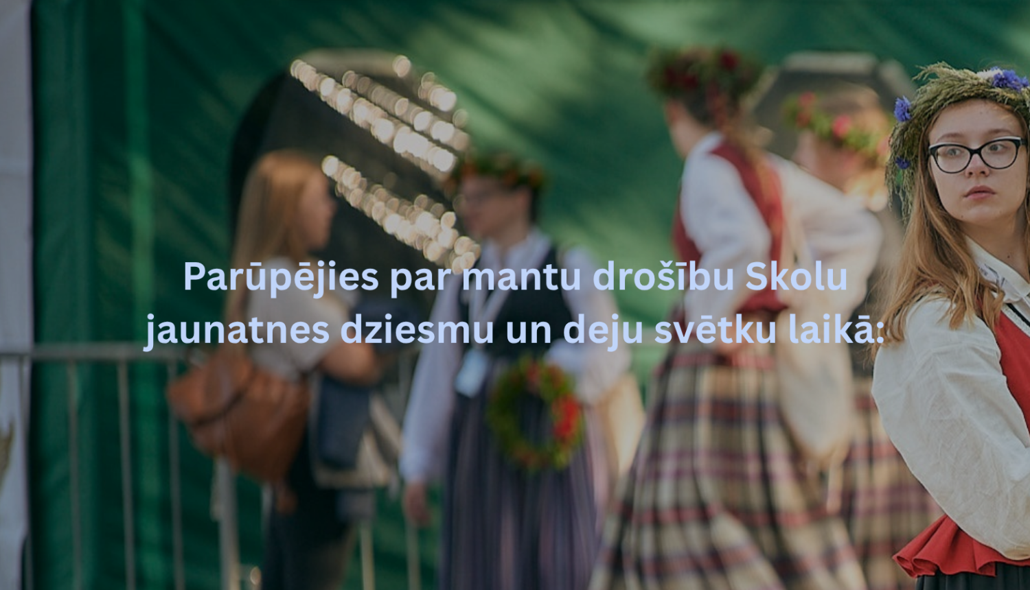 mantu drošība svētku laikā