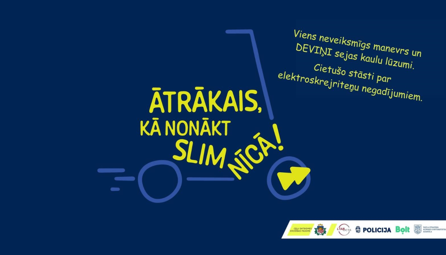 Viens neveiksmīgs manevrs un DEVIŅI sejas kaulu lūzumi.  Cietušo stāsti par elektroskrejriteņu negadījumiem.