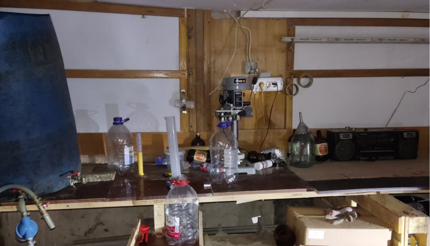 Kratīšanas laikā izņemtās mantas