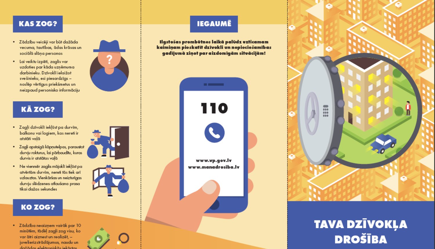 Vizuālis par mājokļa drošību