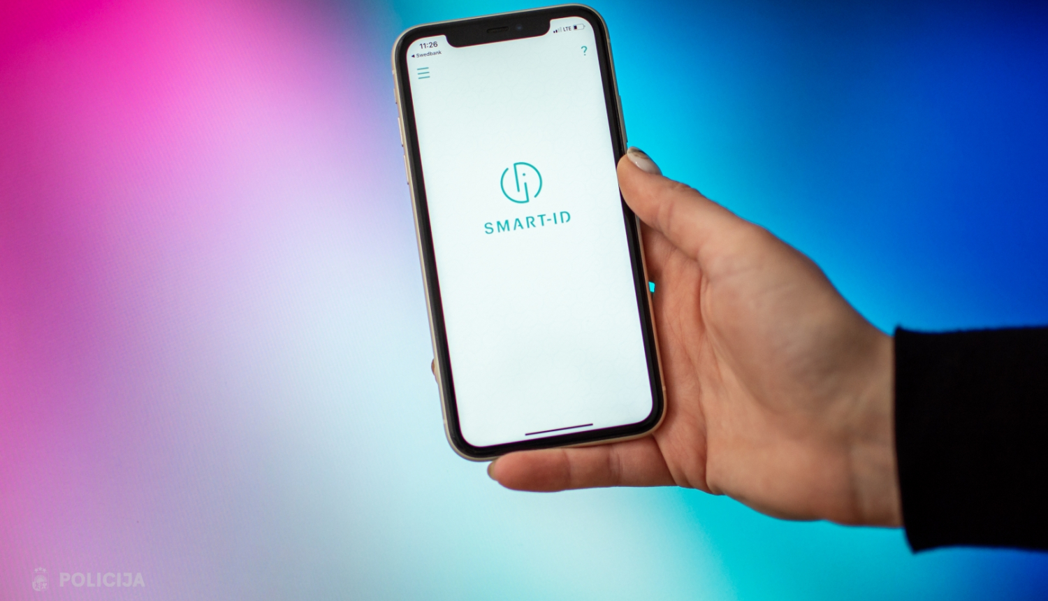 Smart-ID piekļuves sākumekrāns viedtalrunī