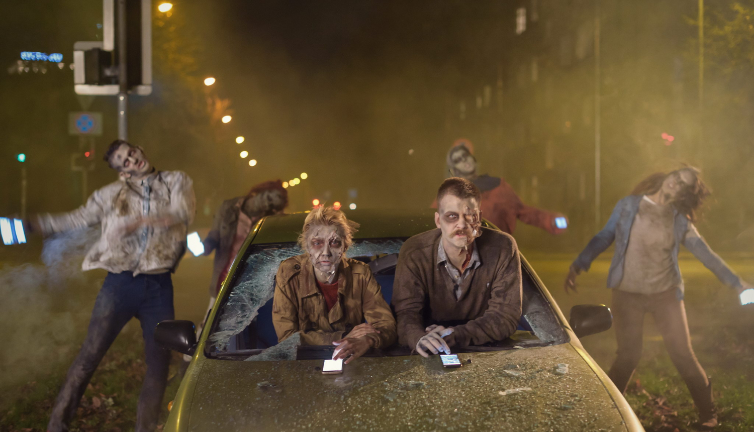 Kampaņas “Stūrē? Izkāp no telefona!” ilustratīvais attēls