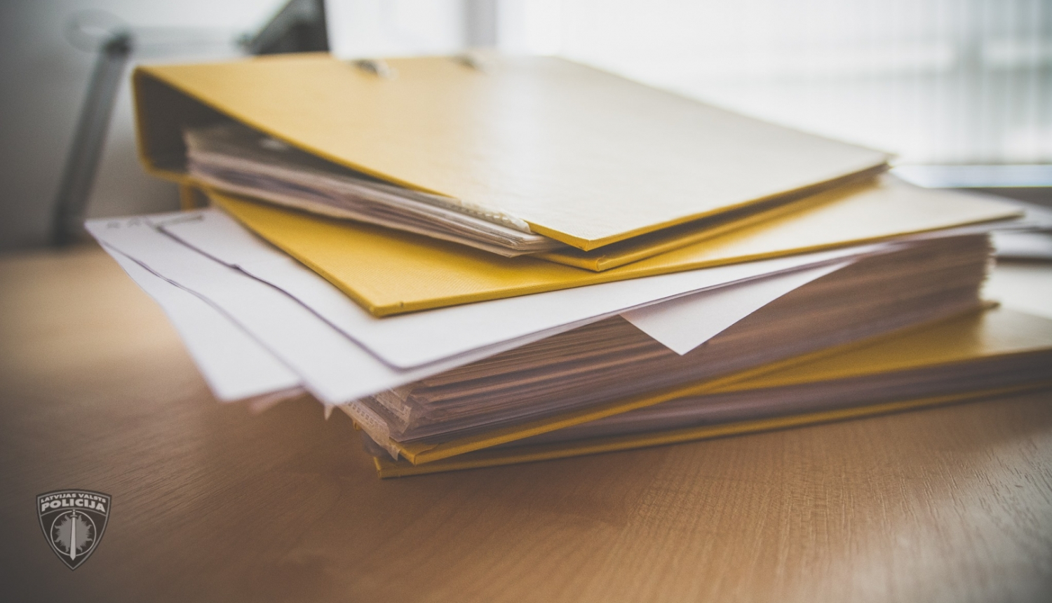 Dokumentu dzeltenas mapes