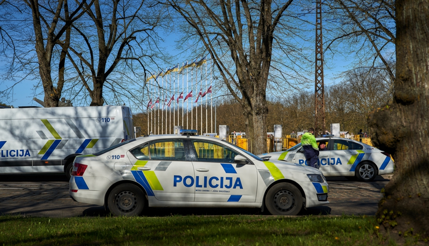 Policijas trafarētās automašīnas