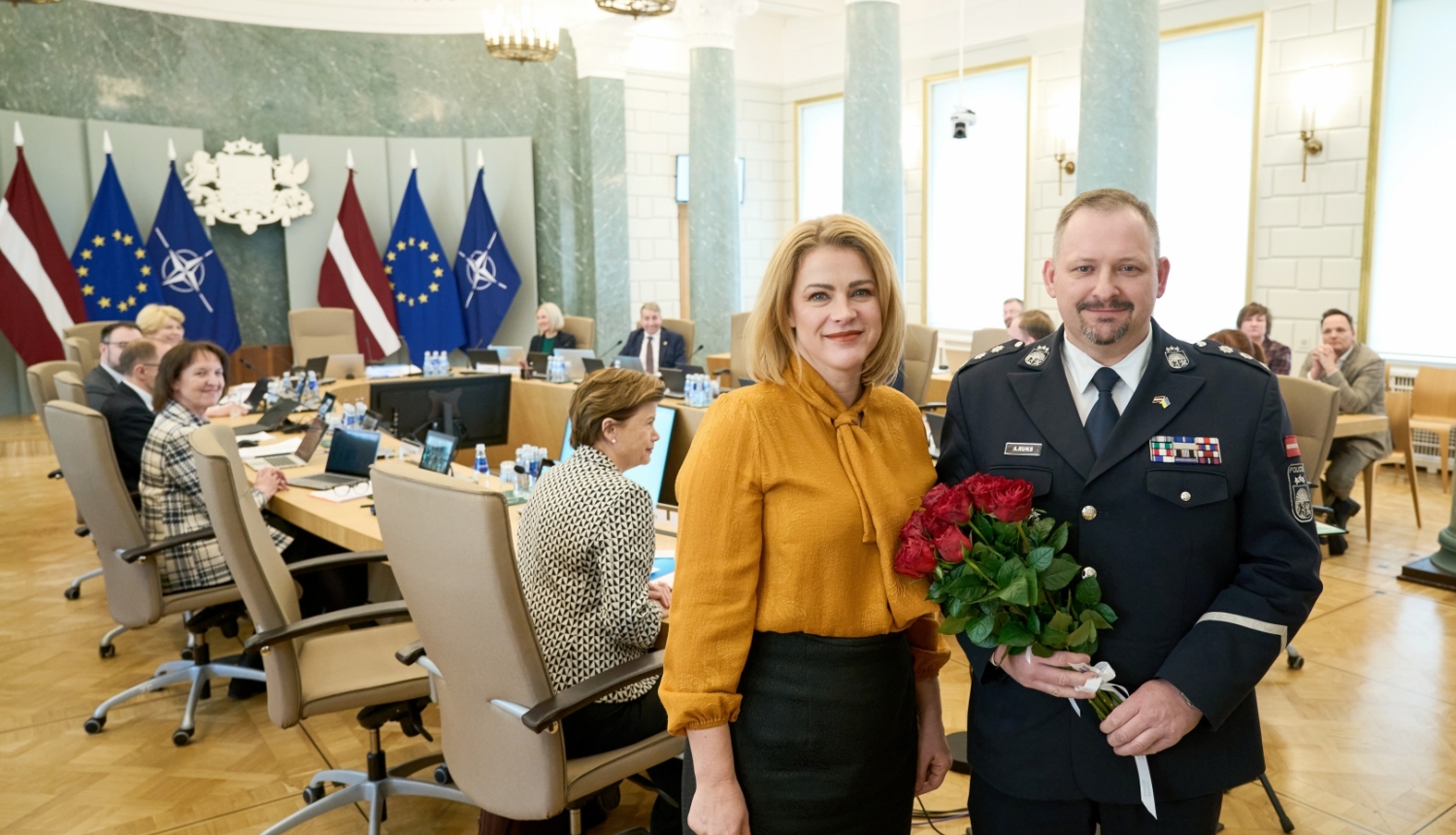 Valsts policijas priekšniekam Armandam Rukam piešķir ģenerāļa pakāpi