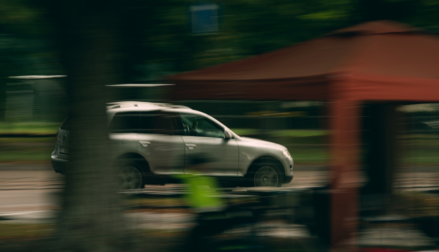 Automašīna kustībā