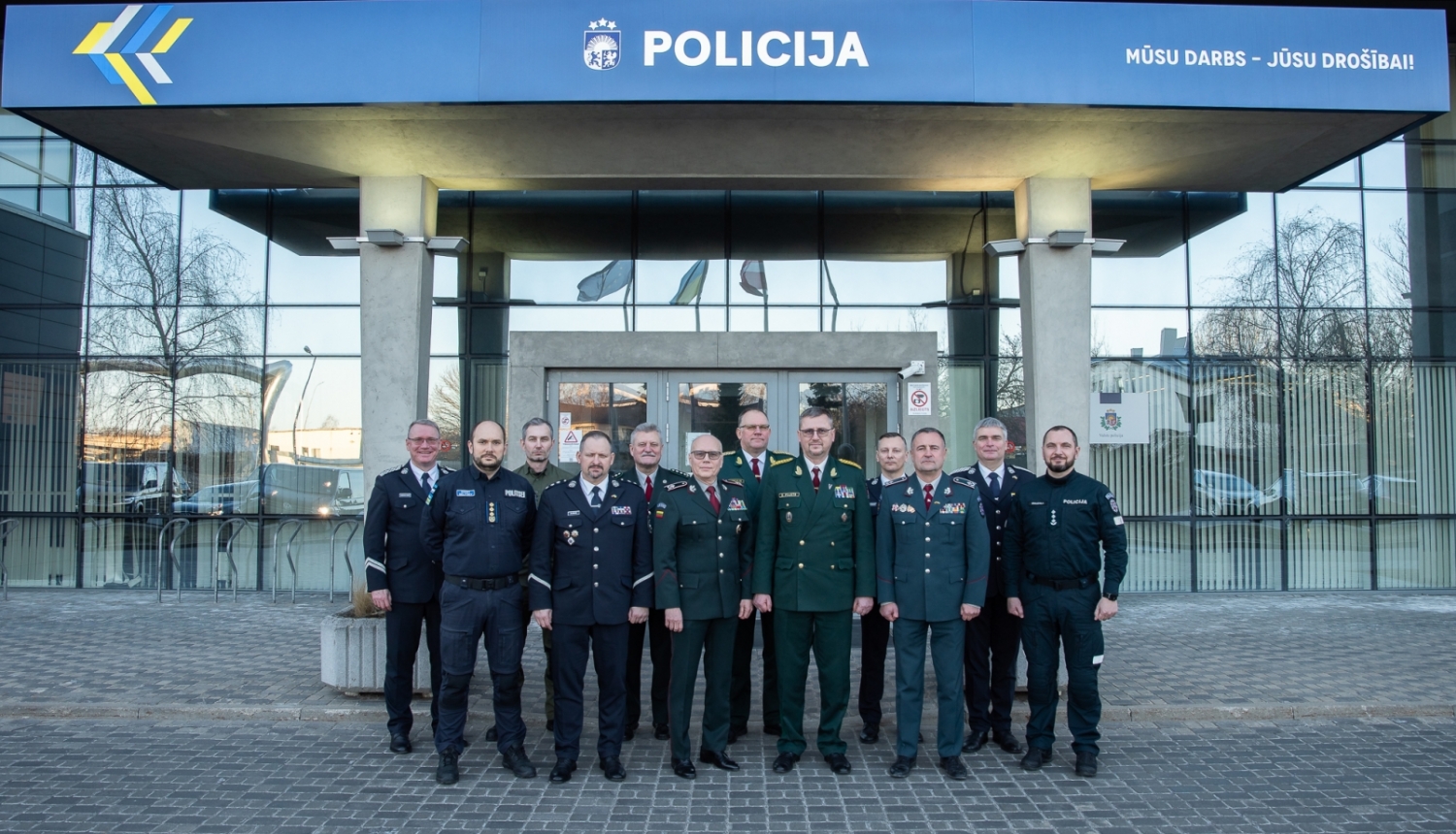 Baltijas valstu policijas un robežsardzes priekšnieki