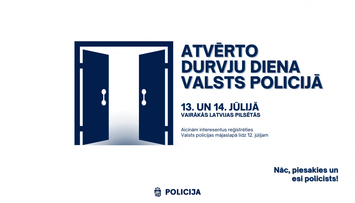 Valsts policijas atvērto durvju diena